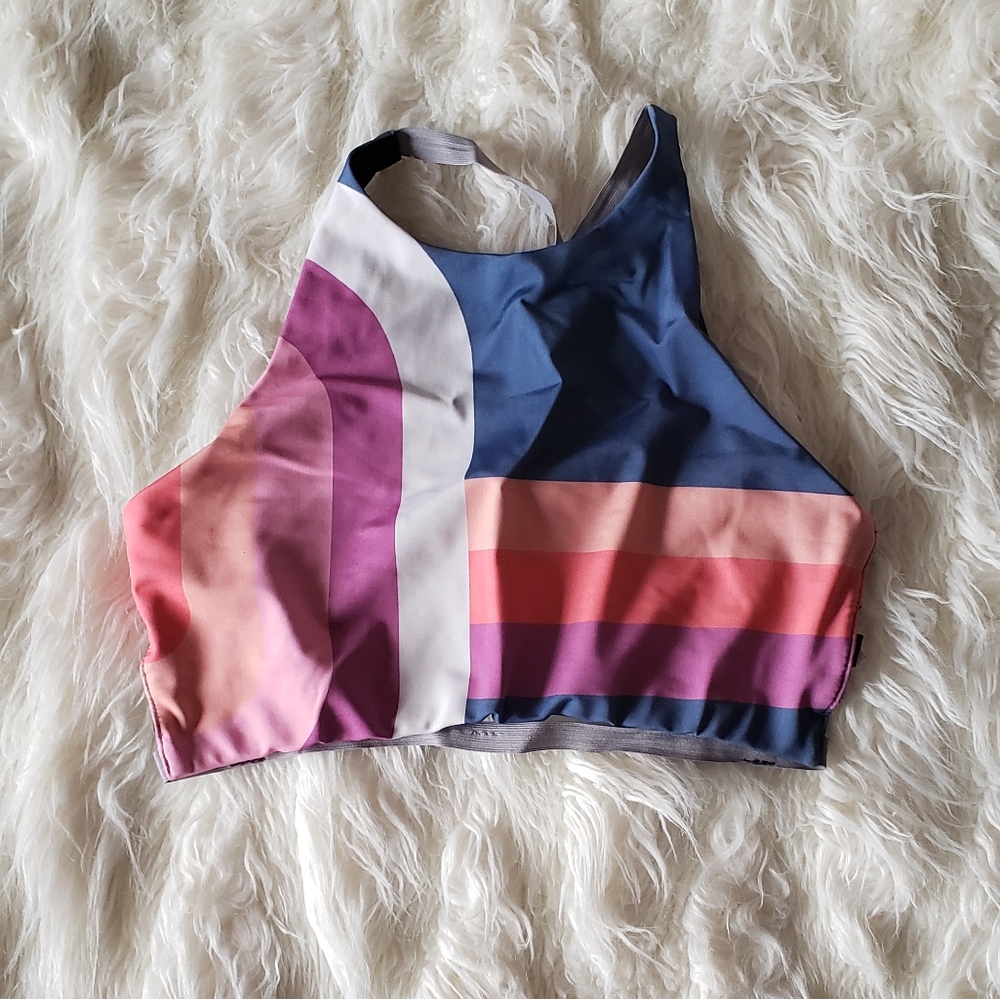 Onzie patterned sports bra